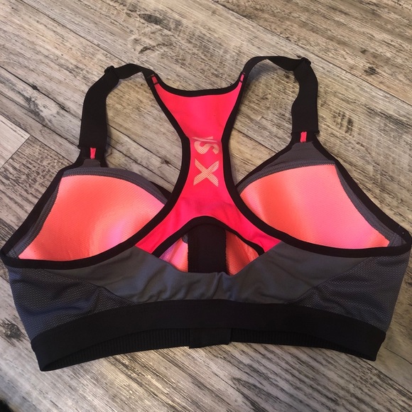 Victoria’s Secret VSX Zip Front Sports Bra - Picture 2 of 3